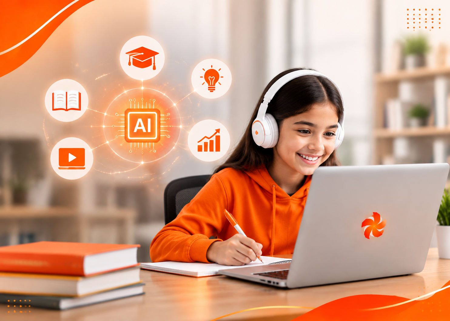 Student Studying